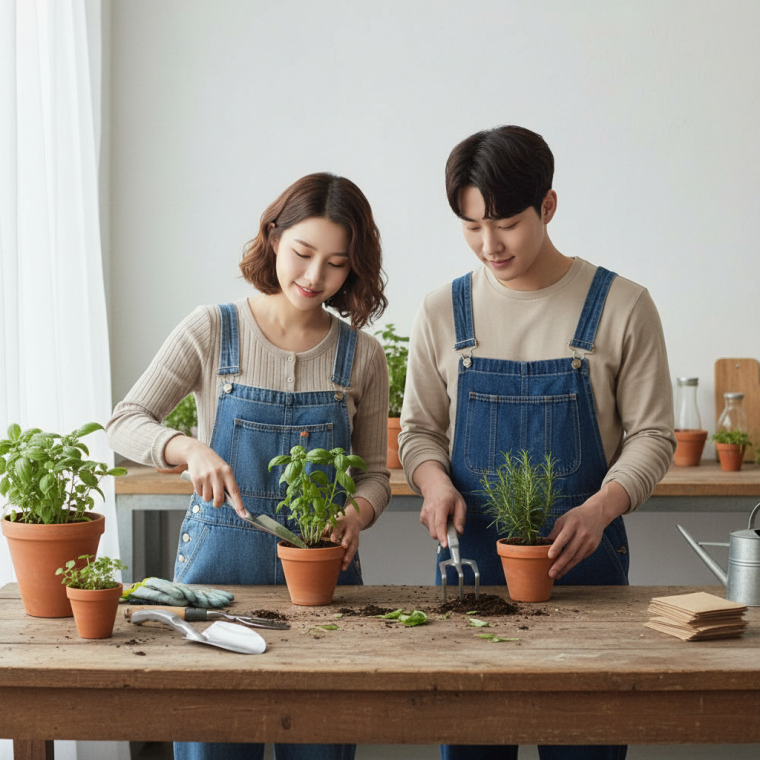 텃밭 가꾸기용 다용도 미니 갈퀴 농사 도구