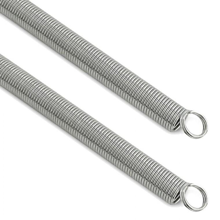 스텐스프링 문스프링 강철 1+1 스프링(30cm) 인장 압축 고리 다용도 용수철