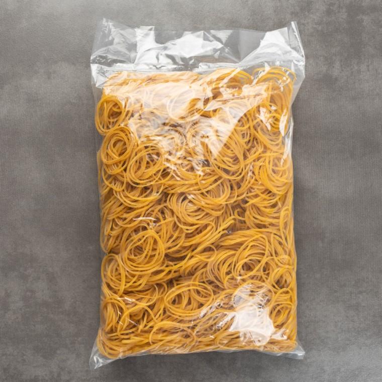 70MM 1.4MM 1KG 대용량 고무밴드 고무줄 노랑고무줄 벌크 다용도 고무줄