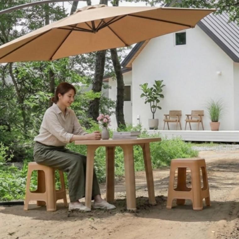 홈카페 1인용 의자 다용도 보조 의자 화장대 식탁 디자인 체어 3color