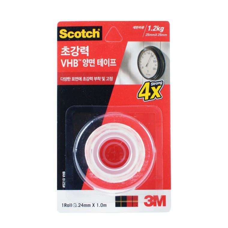 초강력 표찰 차량 VHB 양면테이프 24mmX1M 다용도 인테리어 조립