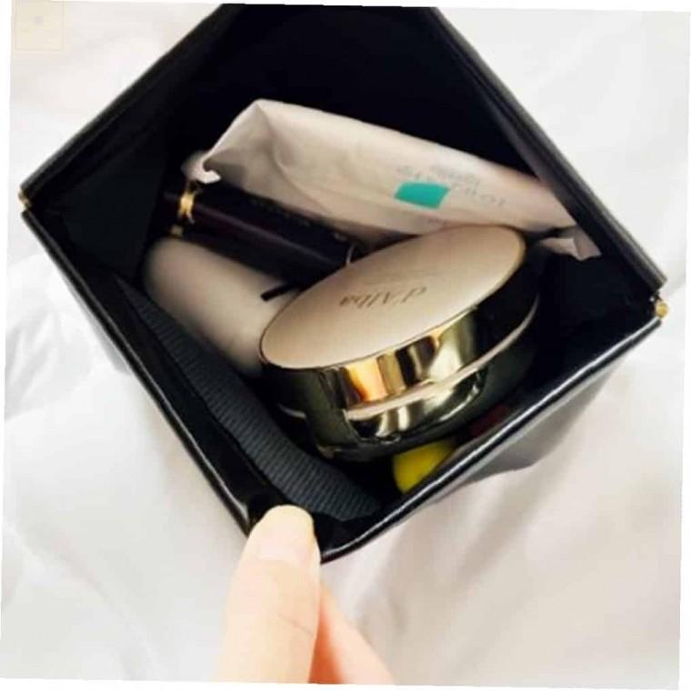 자석 파우치 블랙 대형 가방이너백 여성파우치 작은파우치