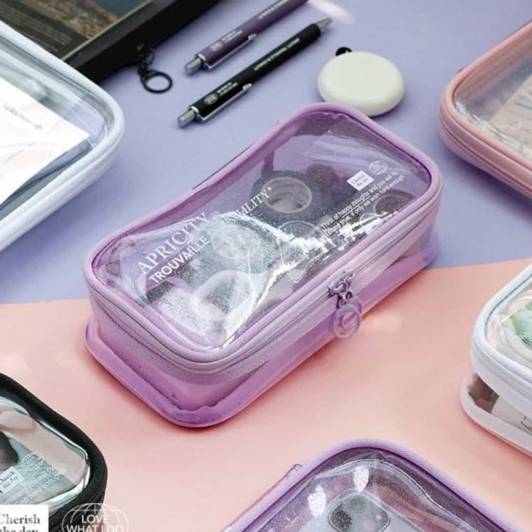 펜 필통 파우치 연필케이스 펜슬파우치 펜통 연필통 학원필통 학용품선물 예쁜필통 중학교필통 투명필통