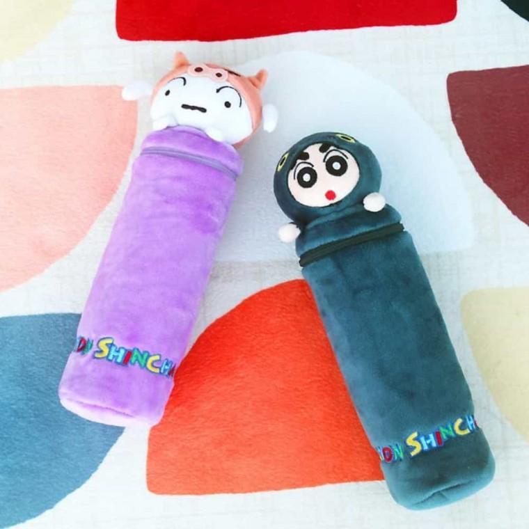 흰둥이 원형 필통 펜슬케이스 이쁜필통 예쁜필통 지퍼필통 파우치필통 필통파우치 귀여운필통