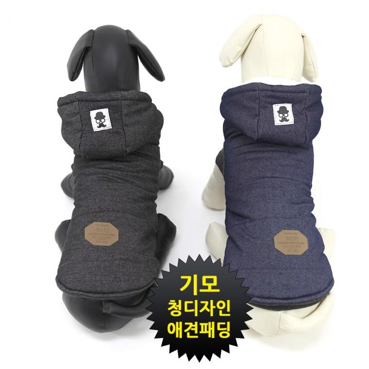 콧수염 애견패딩 애견겨울옷 강아지점퍼