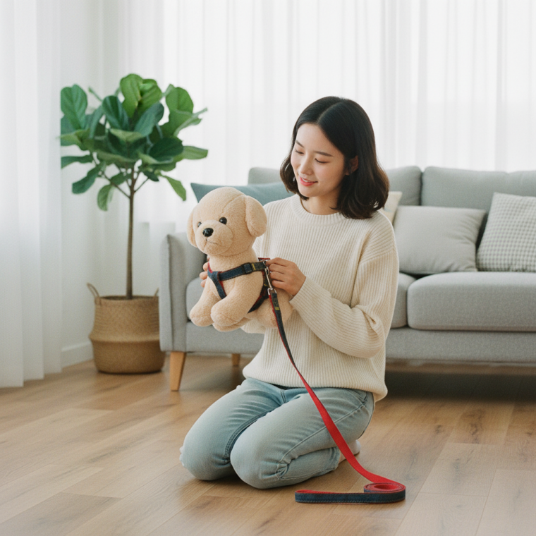 강아지 산책용 리드줄 소형견 가슴줄 반려견 외출 용품 초소형 애견 목줄 산책줄