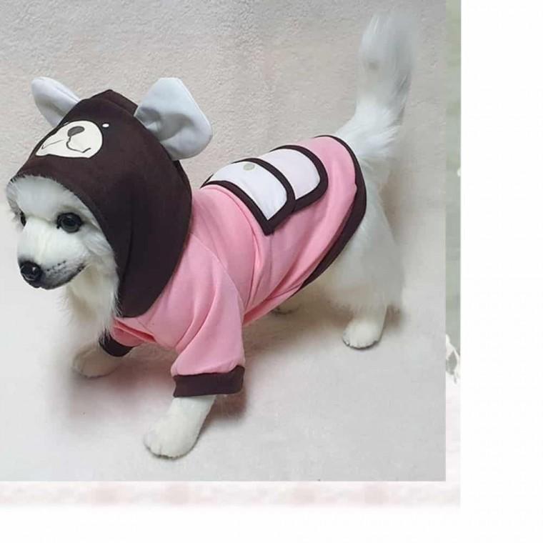 강아지 후드티 애견봄옷 고양이티셔츠 봄옷 아기 예쁜 반려견옷 멍멍이옷 소형 고양이티셔츠 강아지 개