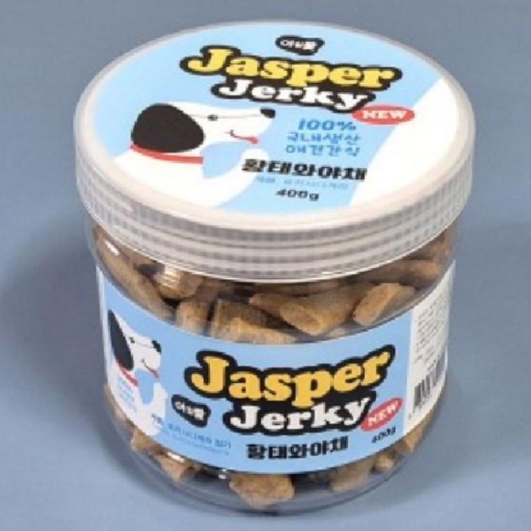 강아지 간식 육포 애견 동물 간식 저키 황태져키 400g