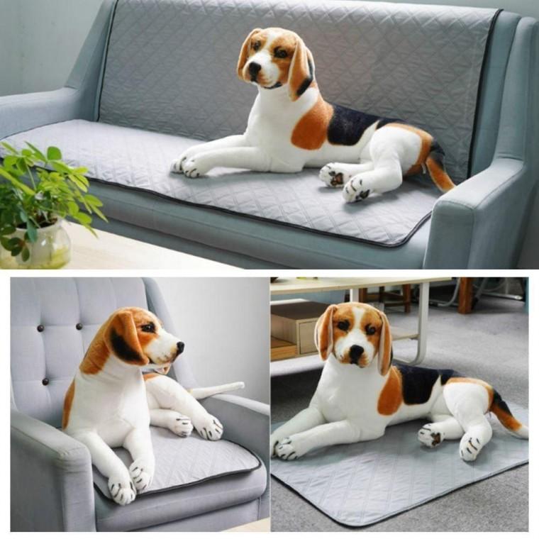 대형 애견 빨아쓰는 누기 패드 90x 75cm 반려 동물용 실내용 강아지 배변 화장실