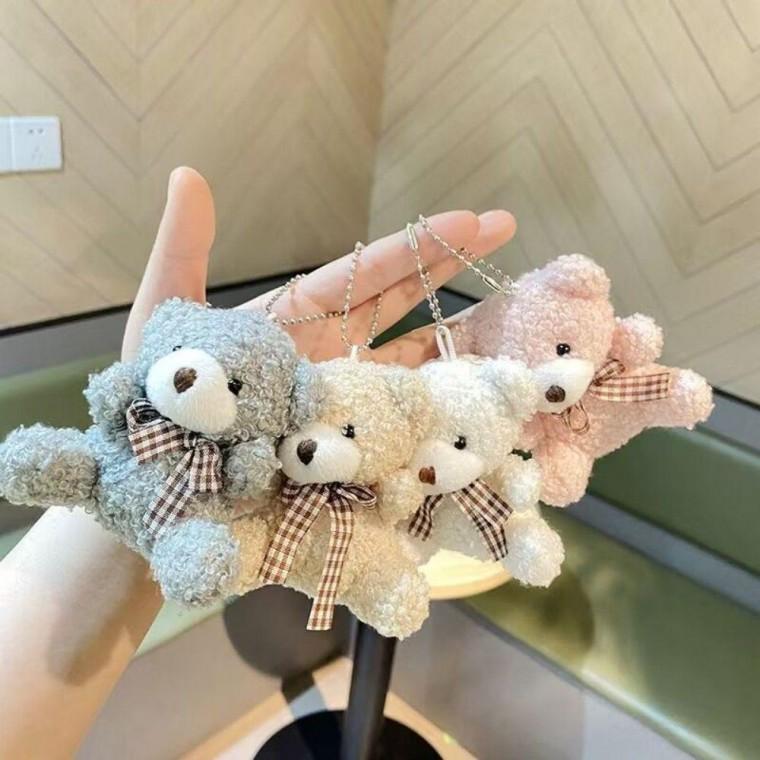 곰돌이 인형 키링 키홀더 데일리 선물용 가방 장식 귀여운키링 인형키링 부드러운키링