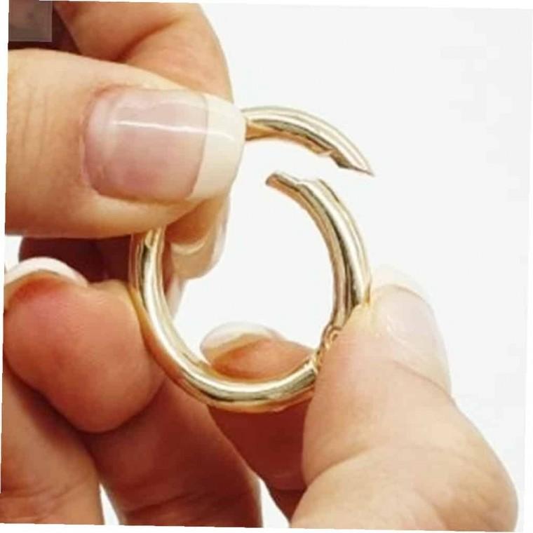 키링 오링 골드 33mm 금색오링 원형오링 키링부자재