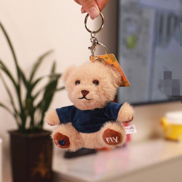 귀여운 맨투맨곰돌이키링 곰인형키링 맨투맨 곰돌이 일상용 키링 고리 인형 가방