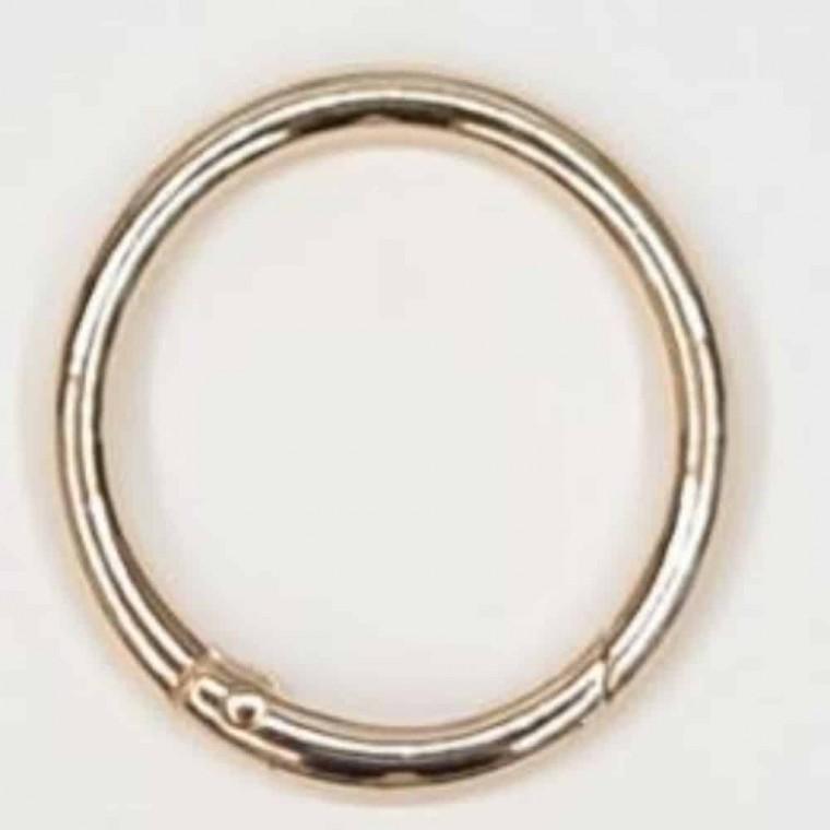 O링고리 가방고리 열쇠고리키링 키링고리 열쇠고리 오링 골드 40mm