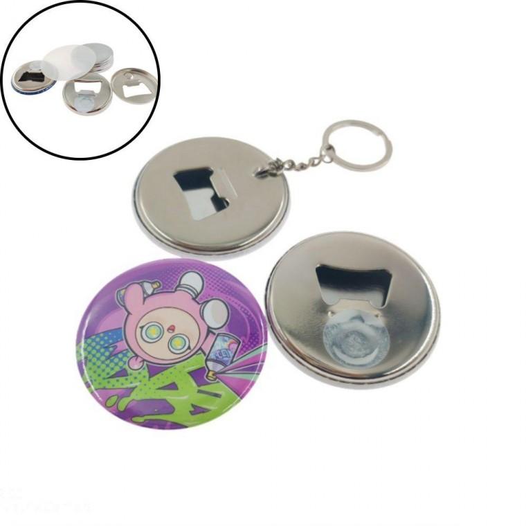 메탈 원형 병따개 핀버튼 키링 DIY 제작 굿즈 58MM 뱃지 프레스 핀버튼키링 자석핀