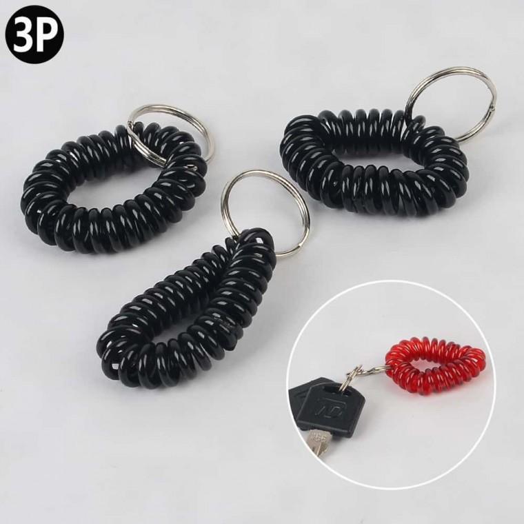 열쇠고리 3P 스프링줄 액세서리키홀더 키링