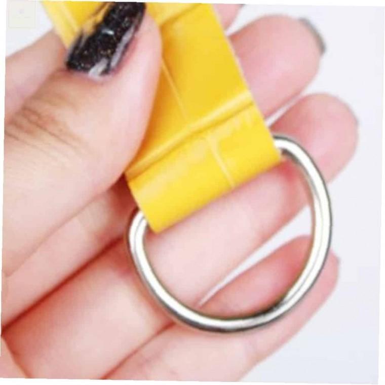 D링 실버 25mm 2P 키링연결고리 여성가방끈연결고리 D링연결고리