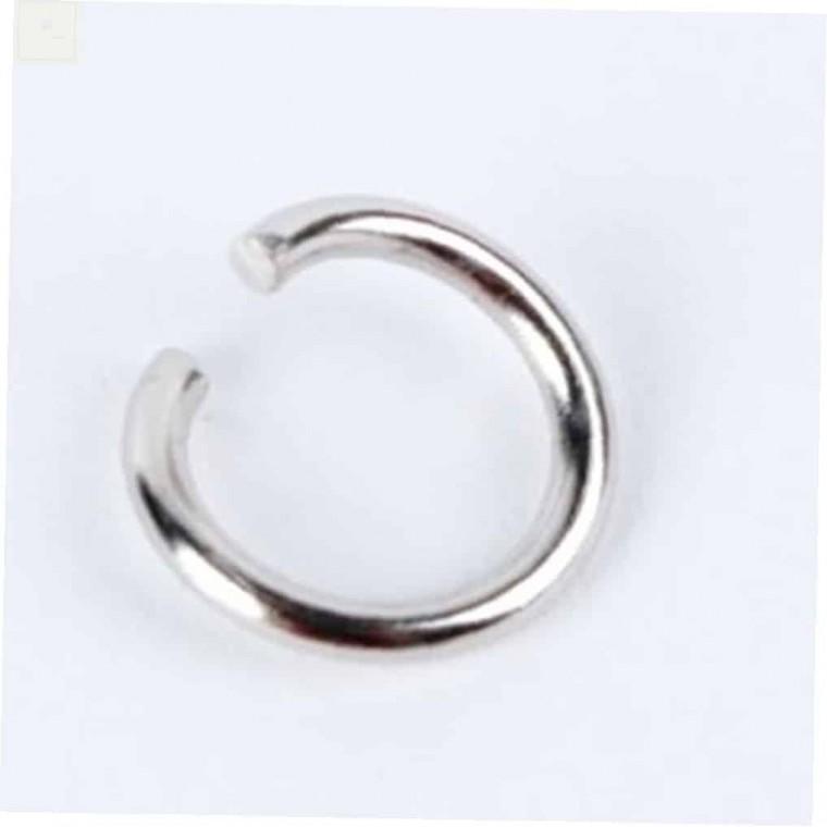 오픈형 오링 실버 10mm 10P 랍스터고리 열쇠고리부자재 키링부자재