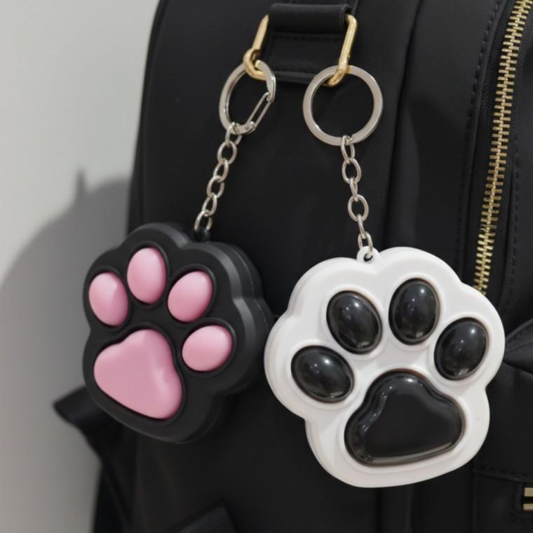 명냥젤리 클릭커 키링 고양이 강아지 키체인 우정 선물 친구 학생 연인 반려 동물