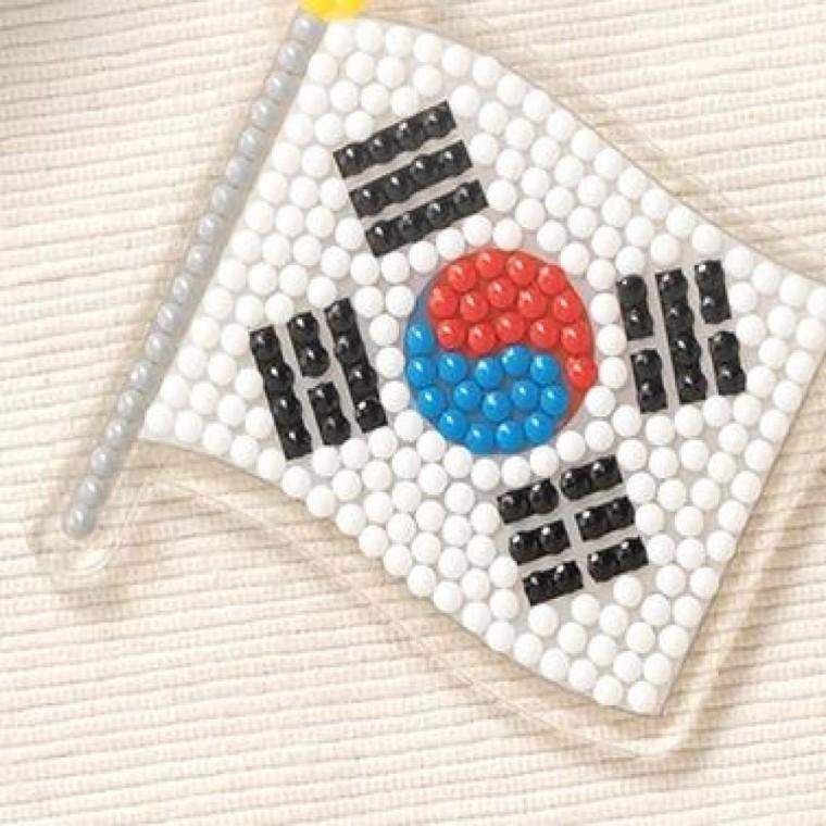 보석십자수 대한민국 키링 육아용품 공예도구 미술놀이 어린이공예 출산선물