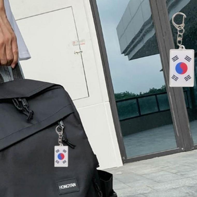 키링 국기 열쇠고리 선명한 태극기 가방참 아크릴 개성있는 아크릴 기능성
