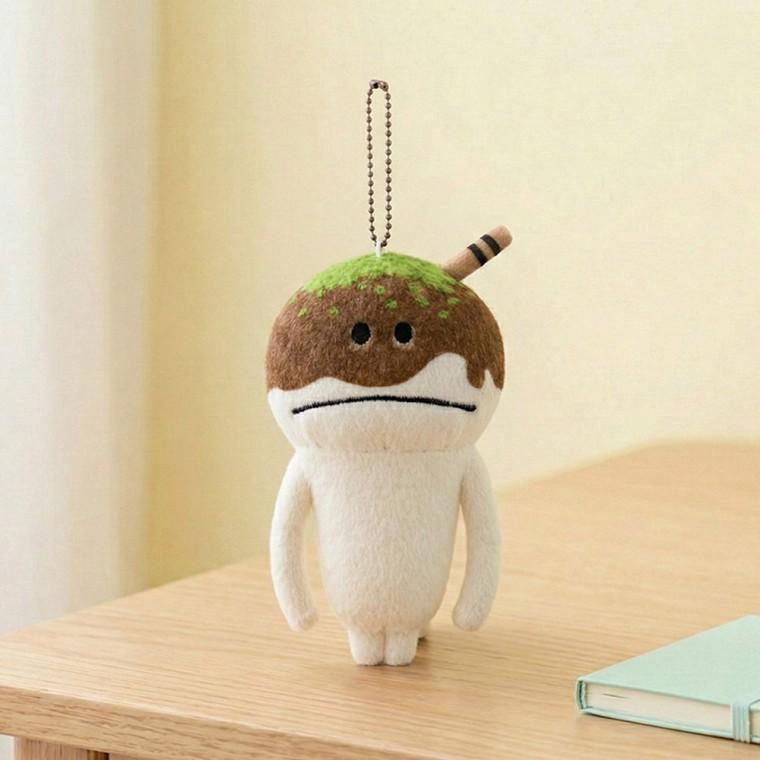 나메코 봉제인형 키링 16cm-간사이