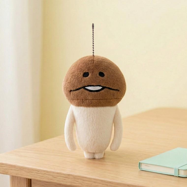 나메코 봉제인형 키링 16cm-나메코