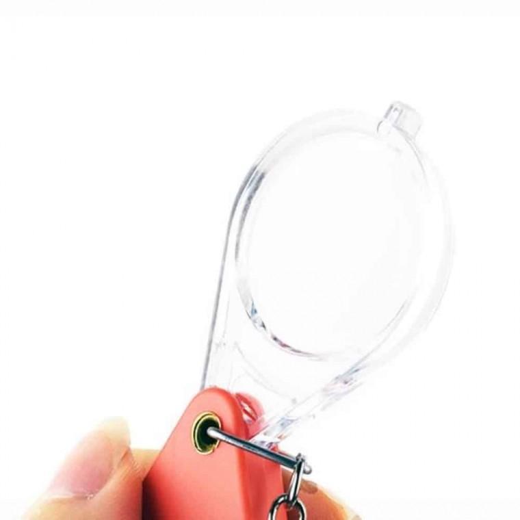 가방키링 접이식돋보기 독서용돋보기 미니 돋보기 열쇠고리