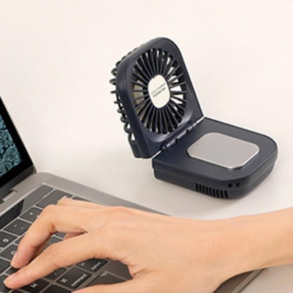 선풍기 핸디 미니 플립 휴대용 무선 핸디선풍기 선풍기 접이식