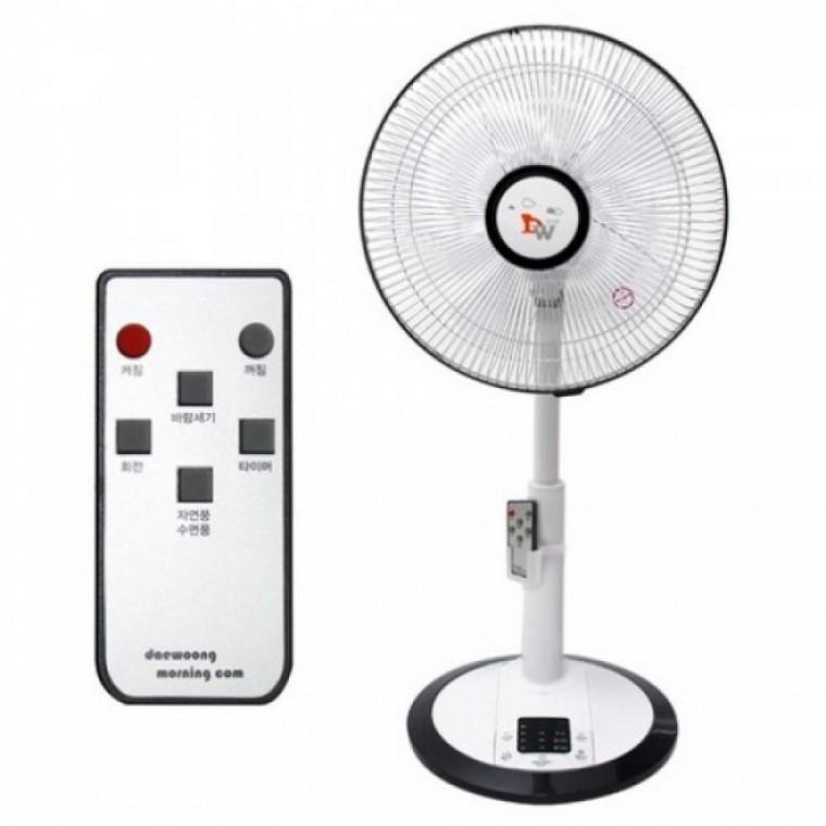 모닝컴 5엽날개 좌석용 스탠드 리모컨 선풍기 RF-R1485LS