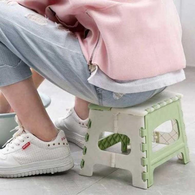 간이 목욕 욕실 의자 다용도 휴대 접이식 캠핑 스툴