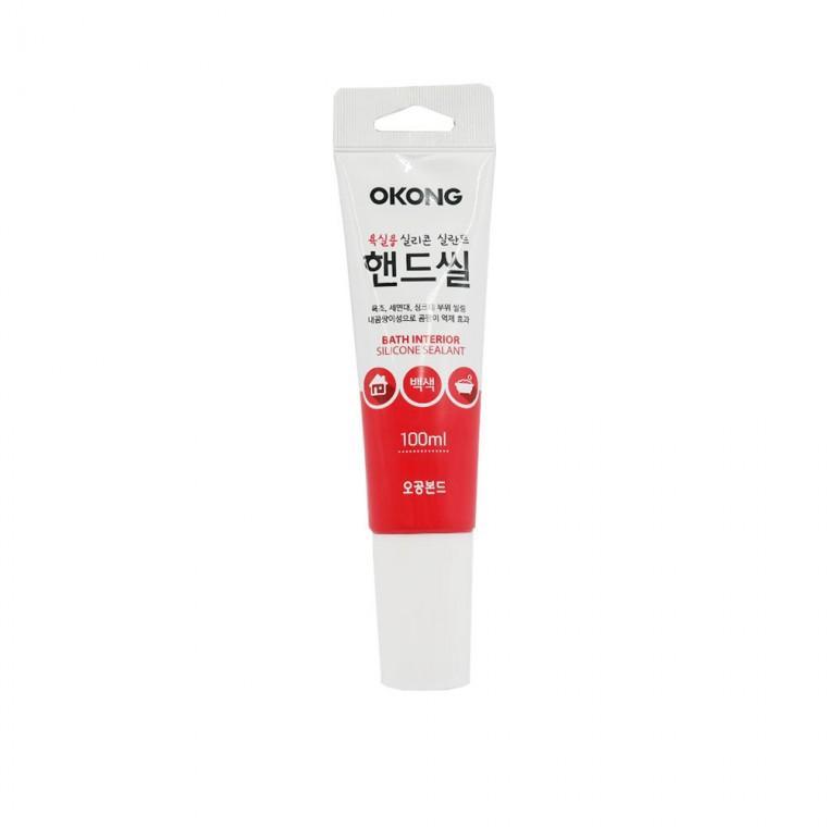 핸드씰 마감재 욕실용 실리콘 실란트 백색 100ml 건축용 공업용 접착제