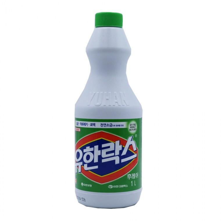 유한락스 화장실청소 후레쉬 1L 용기 욕실청소 세면대 배수구 세면대청소 곰팡이제거
