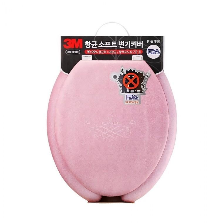 항균 소프트 변기커버 타올 욕실용품 뚜껑 시트 U형 화장실