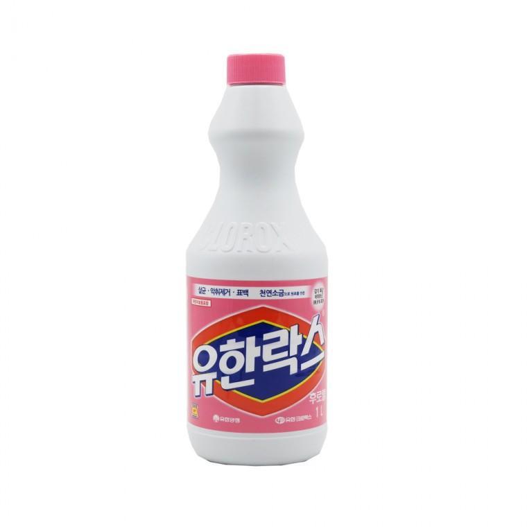 유한락스 후로랄 화장실청소 세면대 용기 욕실청소 배수구 세면대청소 곰팡이제거 1L