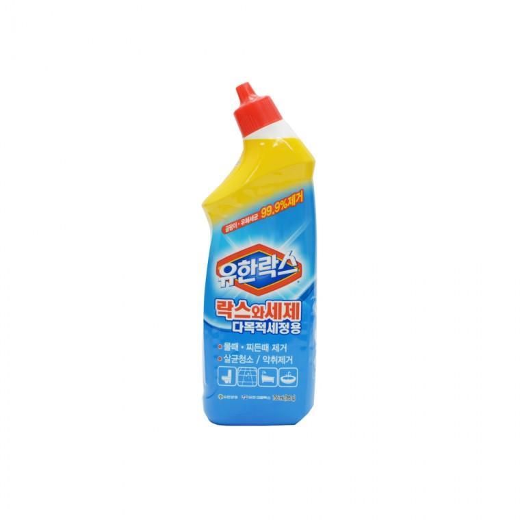 유한락스 와세제 다목적세정용 755ml 욕실청소 화장실청소 곰팡이제거 배수구 세면대