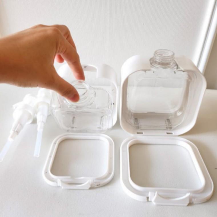 호텔 욕실 샴푸 용기 300ml 샴푸통 세제통 공병 리필 디스펜서