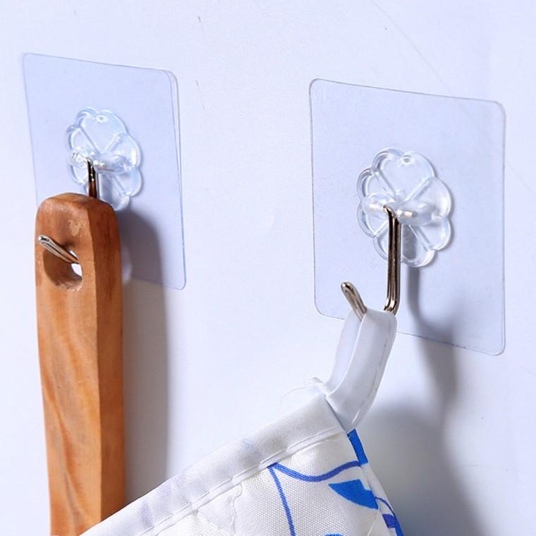 초강력 매직후크 부착식 욕실 벽고리 벽옷걸이 주방