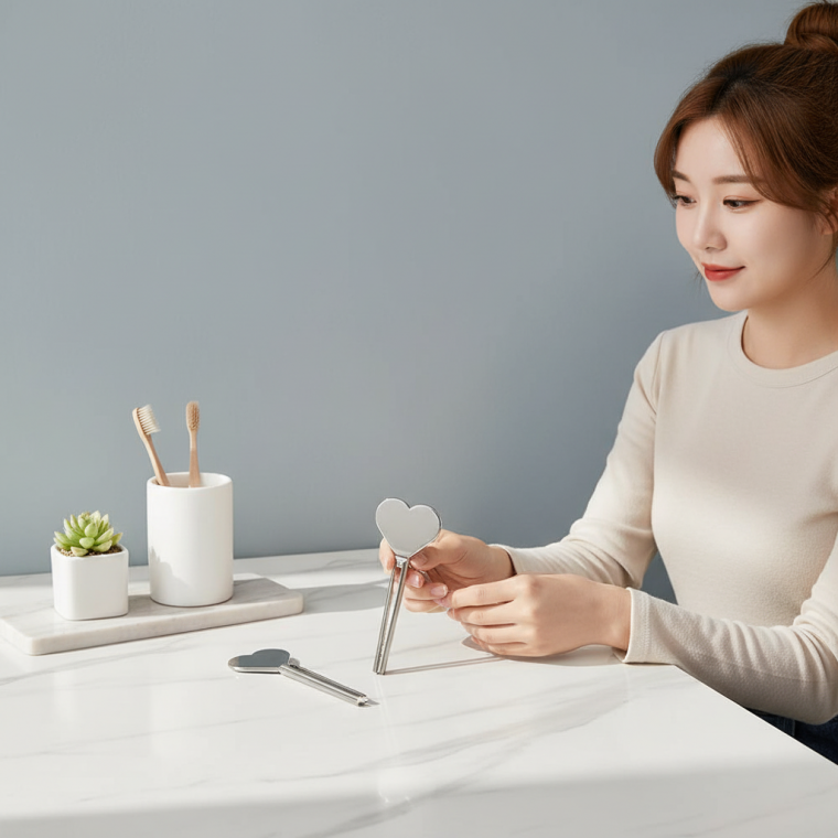 스텐레스 튜브 압착기 욕실 화장품 잔량 제거기 튜브형 내용물 짜는 도구 금속 스퀴저