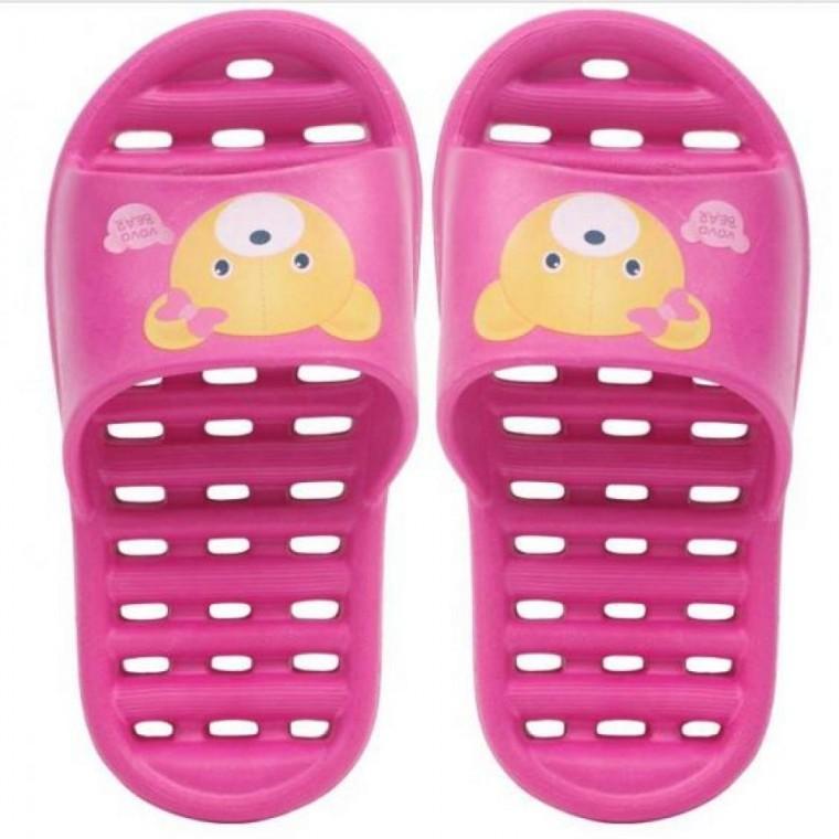 곰돌이 아동욕실화 핑크