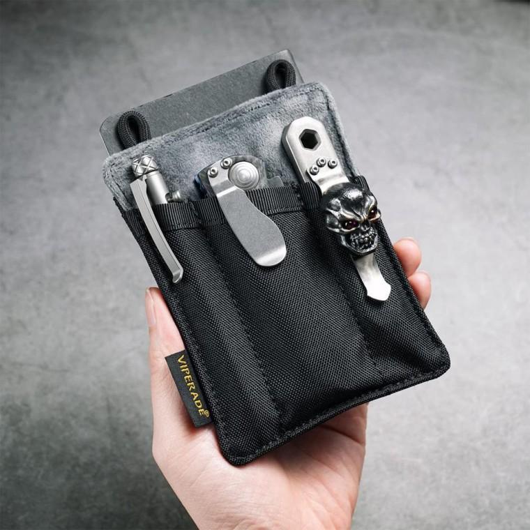바이펄 러드 벨트 거치 VE6 EDC 슬림 포켓 파우치