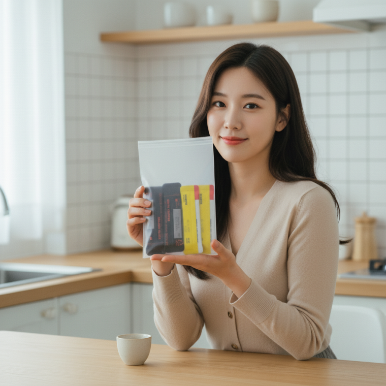 10X15 슬라이드지퍼백 보관용 반투명 지퍼팩 간식 소포장 비닐 파우치