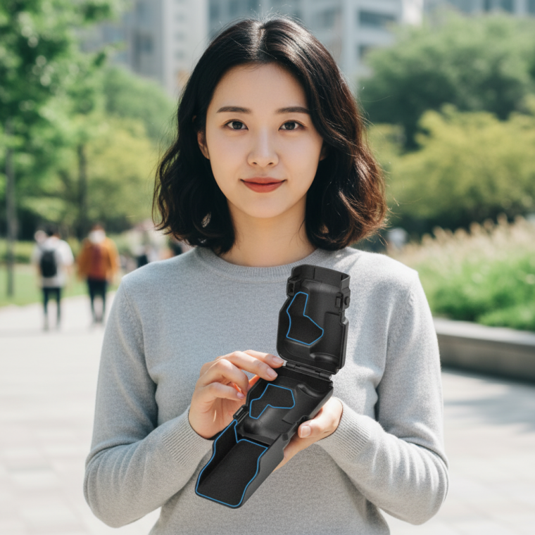 오즈모 포켓3 전용 하드 파우치 커버 충격 방지 휴대용 보관 가방 케이스