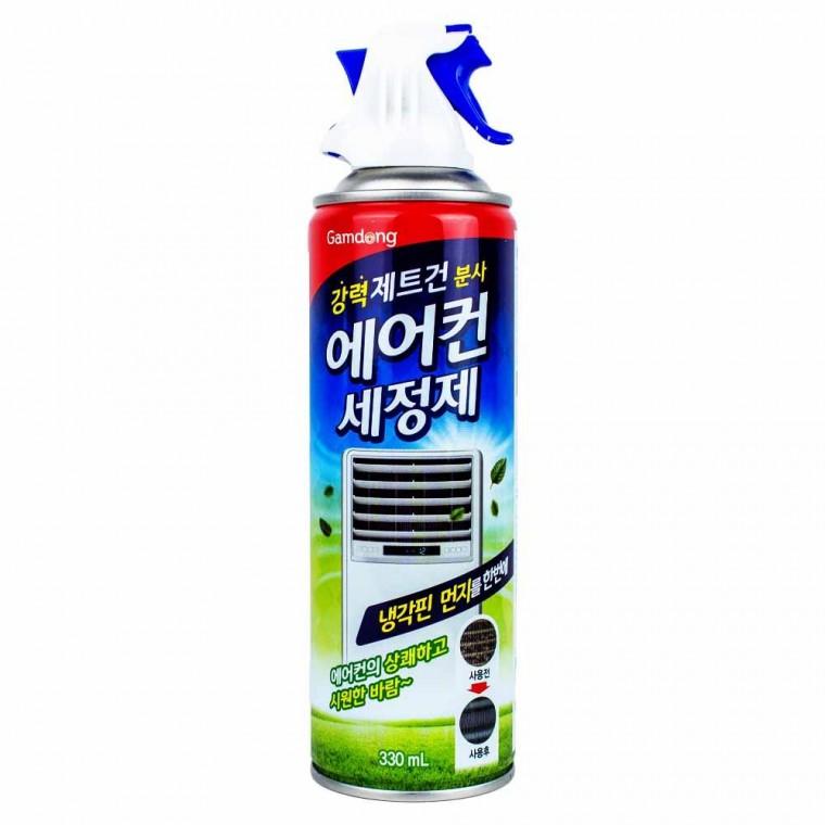 청개구리(감동) 에어컨 세정제 강력 제트건 분사 330ml