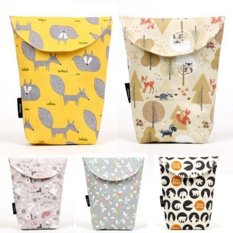 방수 코팅 기저귀 파우치 미니 가방 다용도