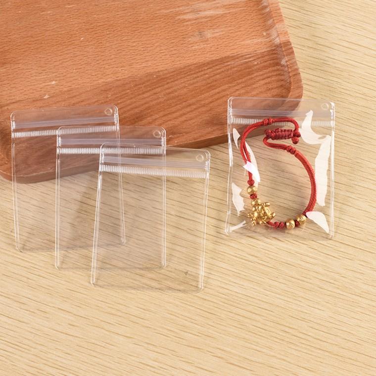 미니 지퍼백 타공 pvc 키링 열쇠고리 만들기 키홀더 부자재 파우치 DIY 재료 악세사리