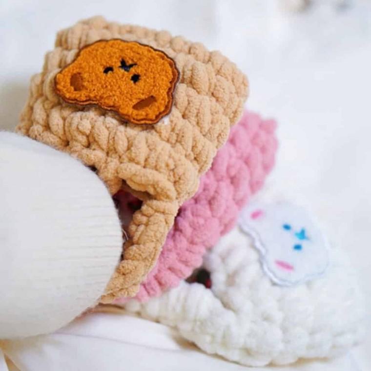DIY 코바늘 미니 파우치 집콕키트 뜨개실
