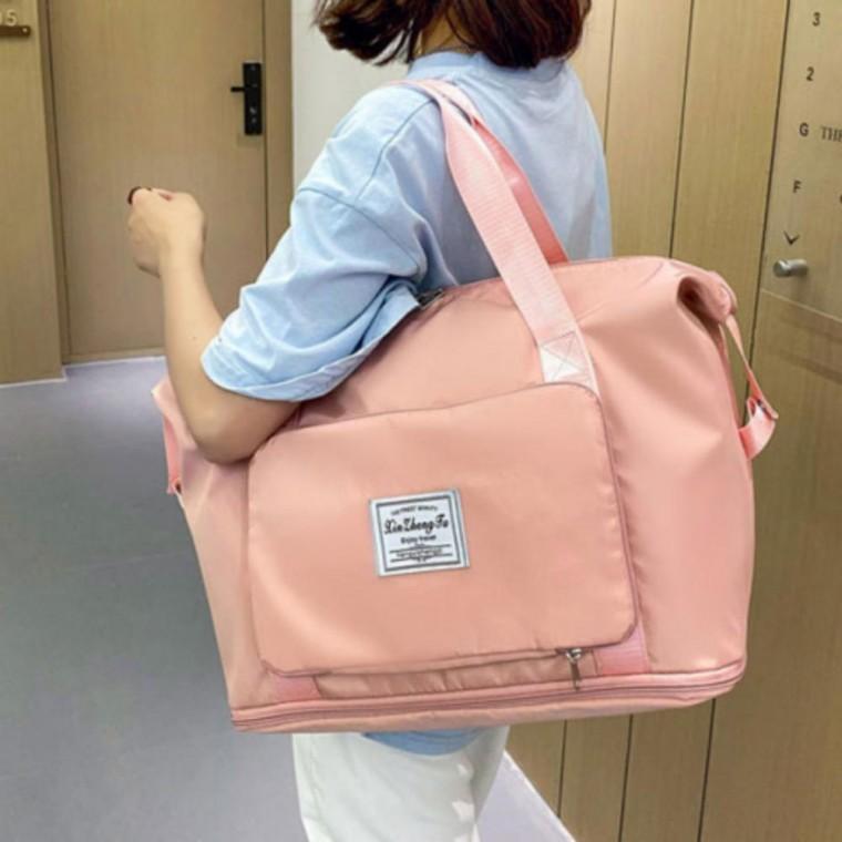 접이식 파우치 여행용 가방 대용량 확장형 컬러 보스턴백