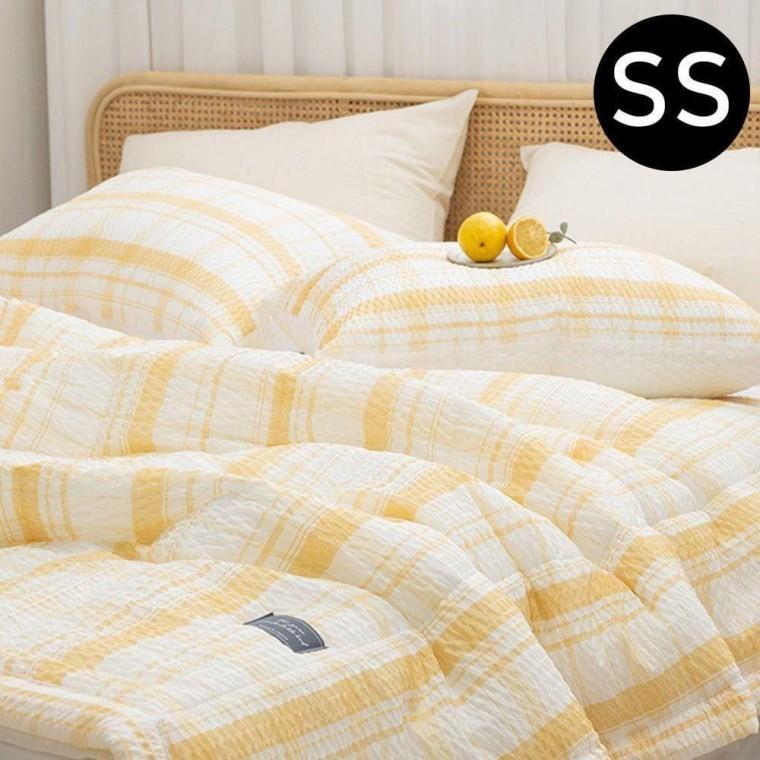 여름 간절기 이불 베개커버세트 슈퍼싱글 SS 옐로우 이불 따뜻한 사계절 간절기