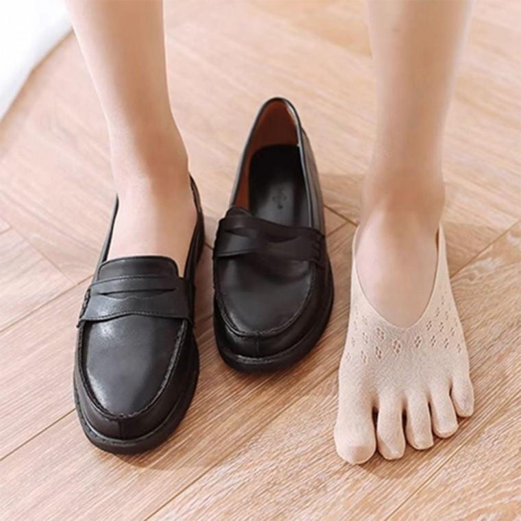 여름 발편한 발가락 양말 망사 삭스 데일리 덧신 여성 여자 무지 페이크 발냄 세제거