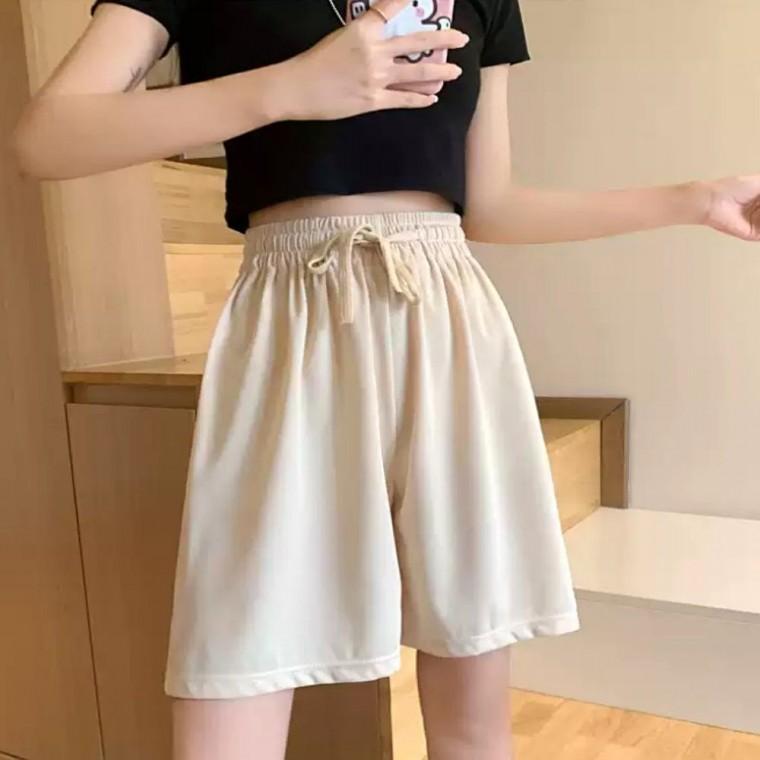 밴딩 않는 반바지 쿨링 반바지 여자 여름 들러붙지